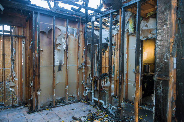 Professional Soot Cleanup technician working in Miami Shores, FL